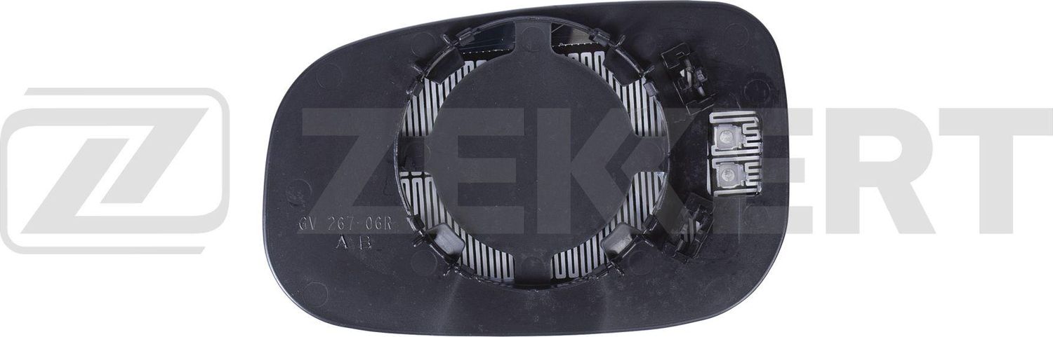 Зеркальное стекло бокового зеркала Zekkert. Артикул SP-1135