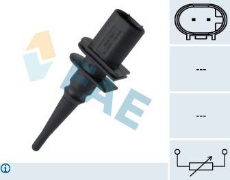 Датчик температуры BMW 65816905133 FAE. Артикул 33169