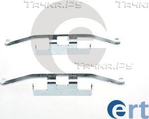 КОМПЛЕКТ МОНТАЖНЫЙ ТОРМОЗНЫХ КОЛОДОК BMW Z4 06-, Z ERT. Артикул 420029