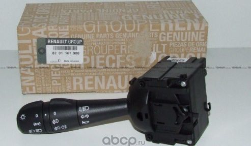 Подрулевой переключатель Renault. Артикул 8201167988