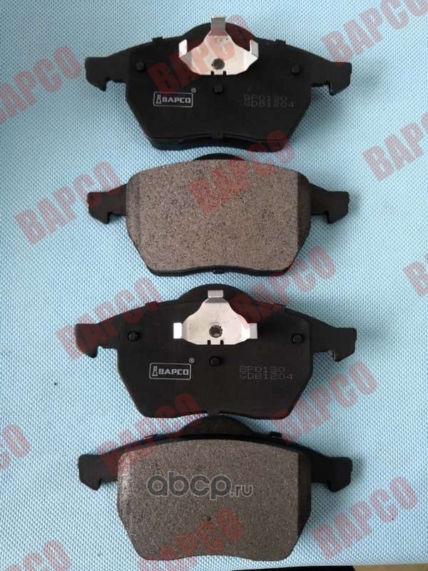 Колодки тормозные дисковые пер. FORD GALAXY 95-06, SEAT ALHAMBRA 97-1 (Bapco) Bapco. Артикул BP0130