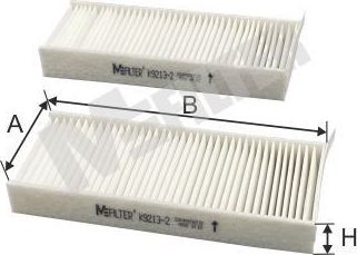 Салонный фильтр MFilter для DAF XF 2015-2026. Артикул K 9213-2