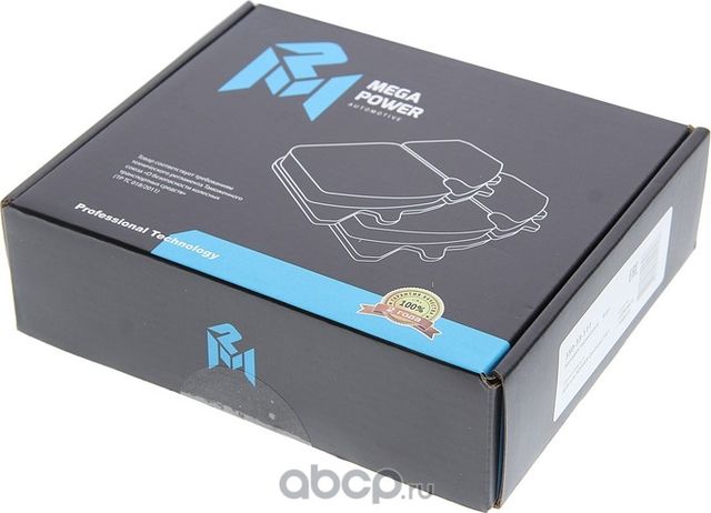 Колодки тормозные NISSAN Qashqai (14-) передние (4шт.) MEGAPOWER Megapower. Артикул 35033111