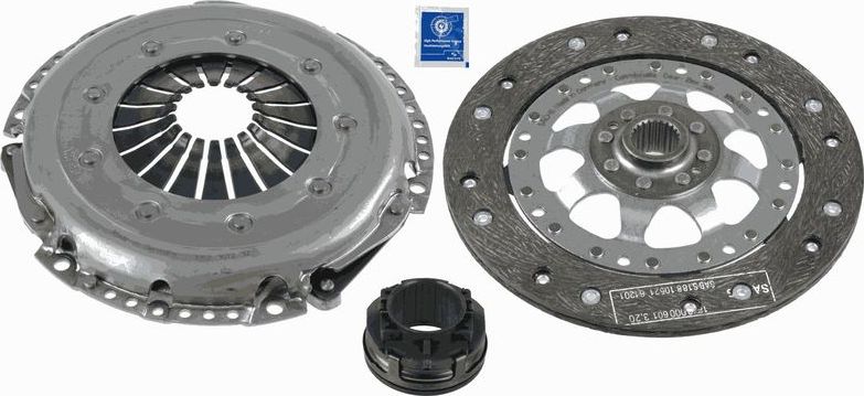 Сцепление (комплект) SACHS. Артикул 3000 839 801