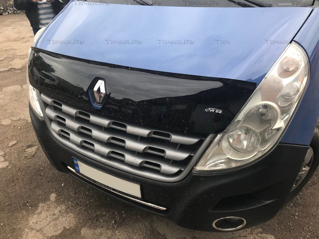 Дефлектор VT52 для капота Renault Master III 2010-2015. Артикул RL32VT