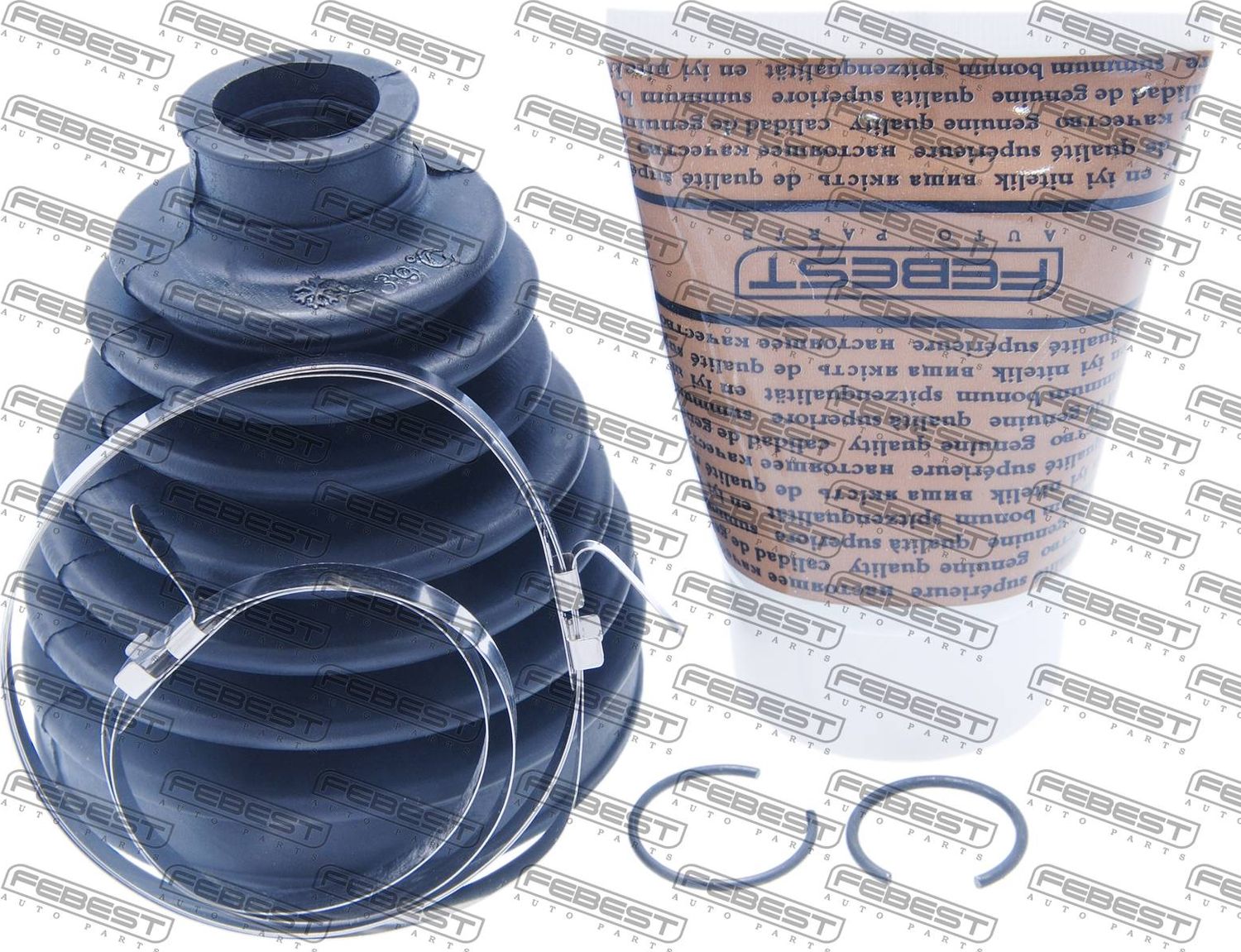 Пыльник ШРУСа наружный Febest (NBR (бутадиен-нитрильный каучук)). Артикул 0317-CITY