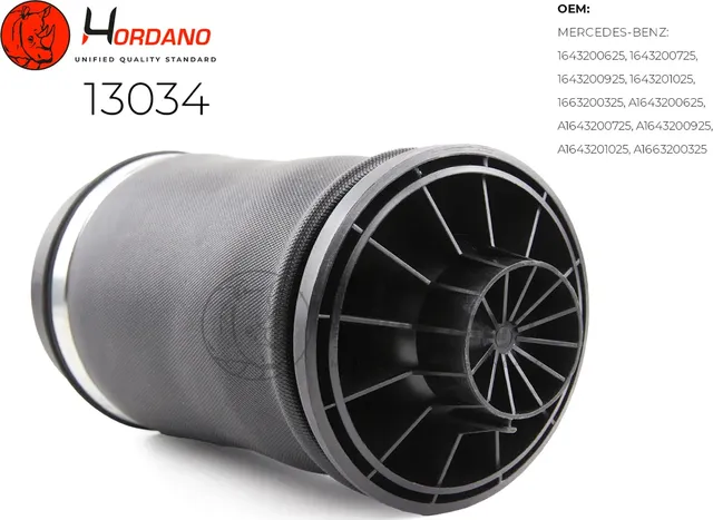 Пневмобаллон задний/ Mercedes-Benz GLS-Class X166 (2015-2019) (Hordano). Артикул 13034