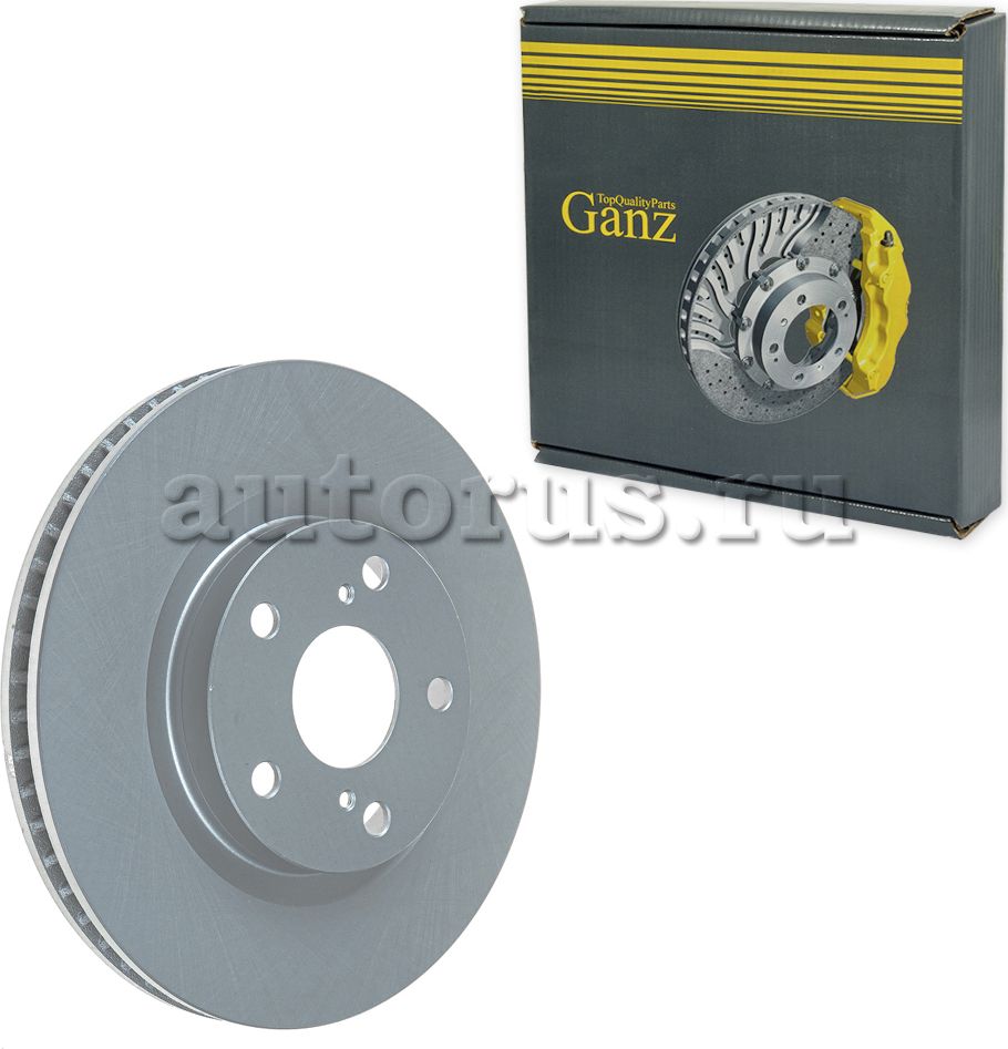 Диск тормозной передний (Ganz). Артикул GIJ10003