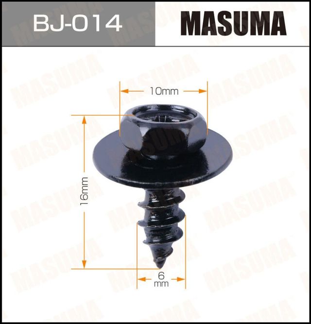 САМОРЕЗ MASUMA УП.10ШТ Masuma. Артикул BJ-014