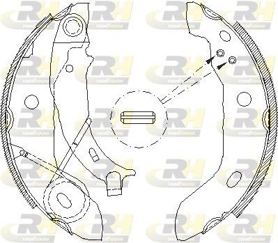 Тормозные колодки RoadHouse. Артикул 4421.00