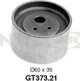 Натяжной ролик (натяжитель) ремня ГРМ NTN / SNR. Артикул GT373.21