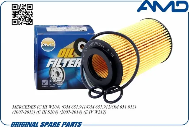 Фильтр масляный (AMD). Артикул AMD.FL229