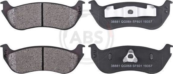 Тормозные колодки ABS задние для Ford Explorer IV 2006-2010. Артикул 38881