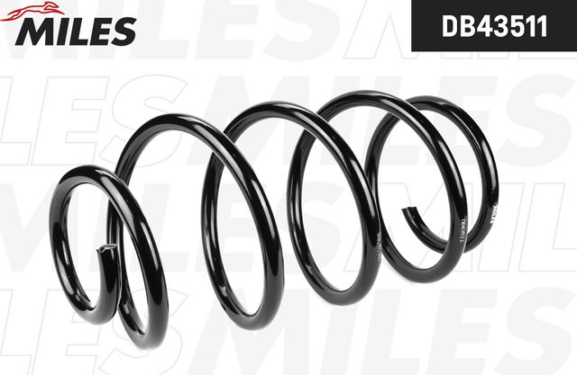 Пружина подвески Miles передняя для SEAT Alhambra I 1996-2010. Артикул DB43511