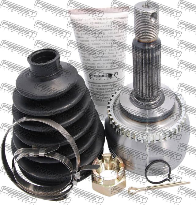 Шрус наружный (граната) Febest передний для Mitsubishi Lancer VI 1992-1996. Артикул 0410-012A43