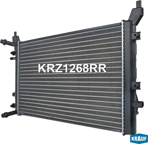 Радиатор системы охлаждения (Krauf). Артикул KRZ1268RR