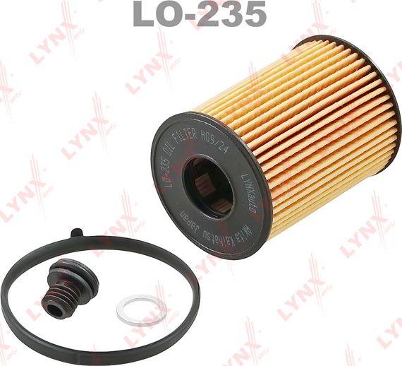 Масляный фильтр LYNXauto для Kia Sorento IV 2021-2026. Артикул LO-235