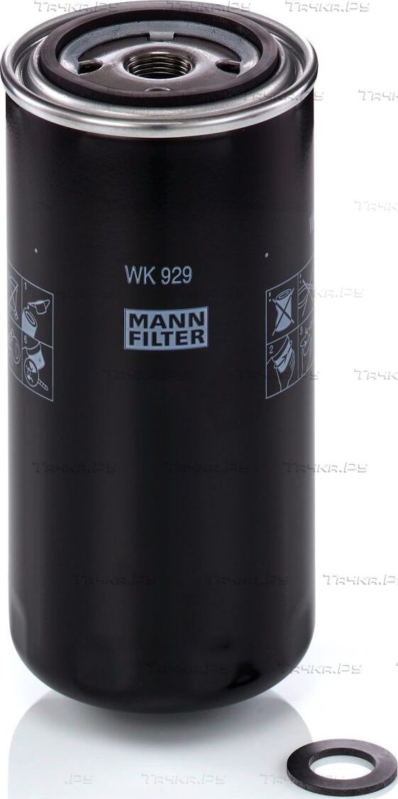 Топливный фильтр Mann-Filter для DAF LF 45 2006-2026. Артикул WK 929 x