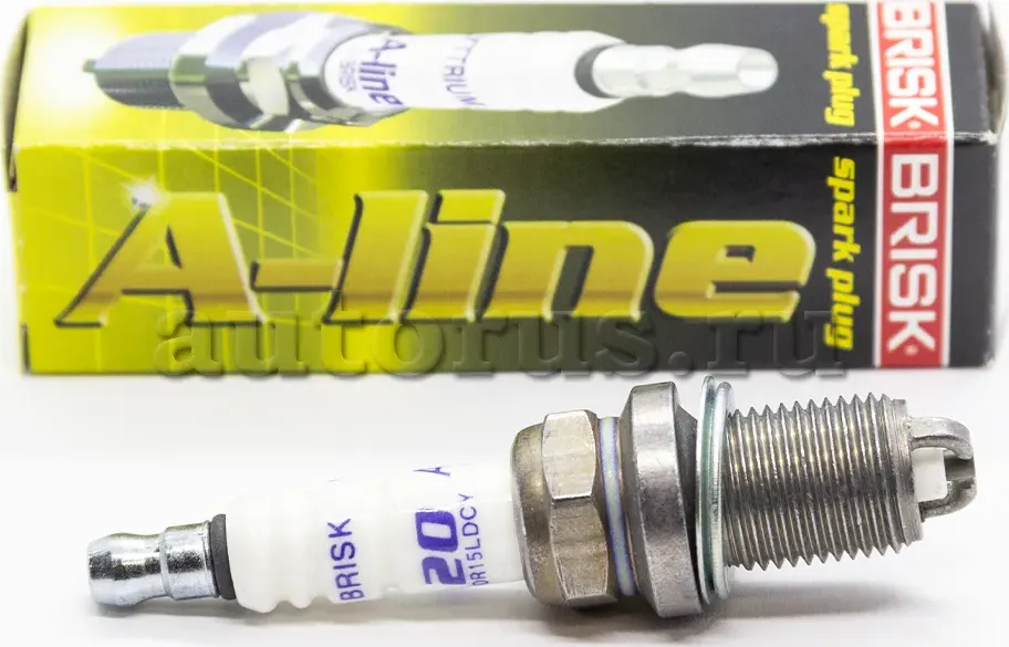 Свеча зажигания A-Line (интервал замены max 55000км) (Brisk) Brisk. Артикул ALINE20