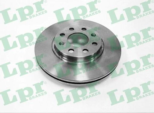 Тормозной диск LPR передний для Fiat Punto III Punto Evo 2009-2012. Артикул F2000V