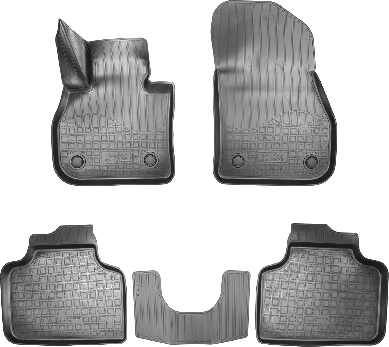 Коврики 3D Норпласт для салона Mini Сooper Countryman II 2017-2026. Артикул NPA11-C57-085