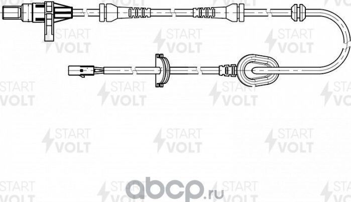 Датчик ABS StartVOLT. Артикул VS-ABS 1814