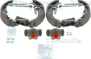 Тормозные колодки Bosch SuperPro задние для Opel Corsa B 1993-2000. Артикул 0 204 114 581