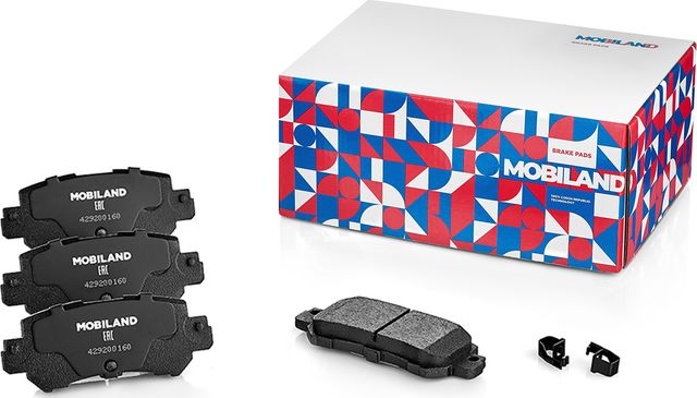 Тормозные колодки Mobiland. Артикул 429200160
