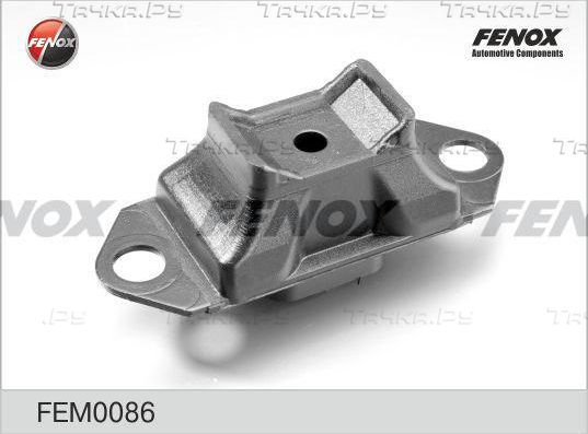 Опора (подушка) двигателя Fenox для Renault Sandero II 2009-2026. Артикул FEM0086