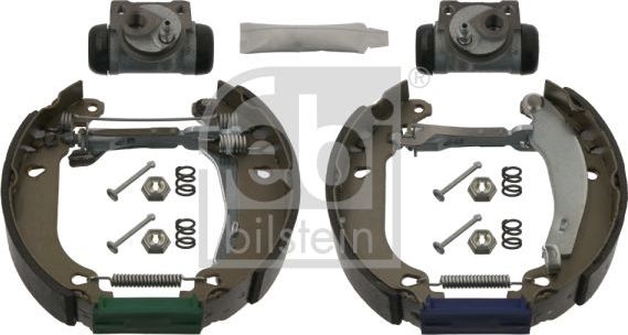Тормозные колодки Febi Bilstein задние для Renault Twingo I 1993-2012. Артикул 37231