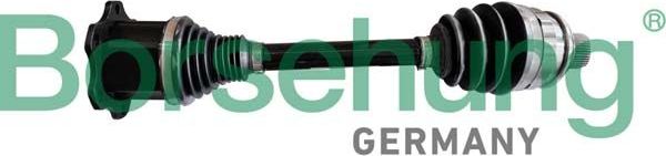 Полуось (привод в сборе, приводной вал) Borsehung передняя для Audi e-tron Sportback I 2019-2026. Артикул B10607