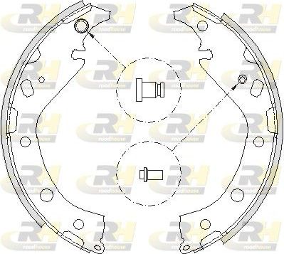 Тормозные колодки RoadHouse. Артикул 4207.00