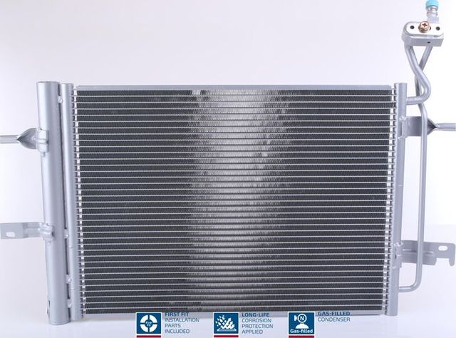 Радиатор кондиционера (конденсатор) Nissens (алюминий) для Opel Meriva A 2003-2010. Артикул 940511