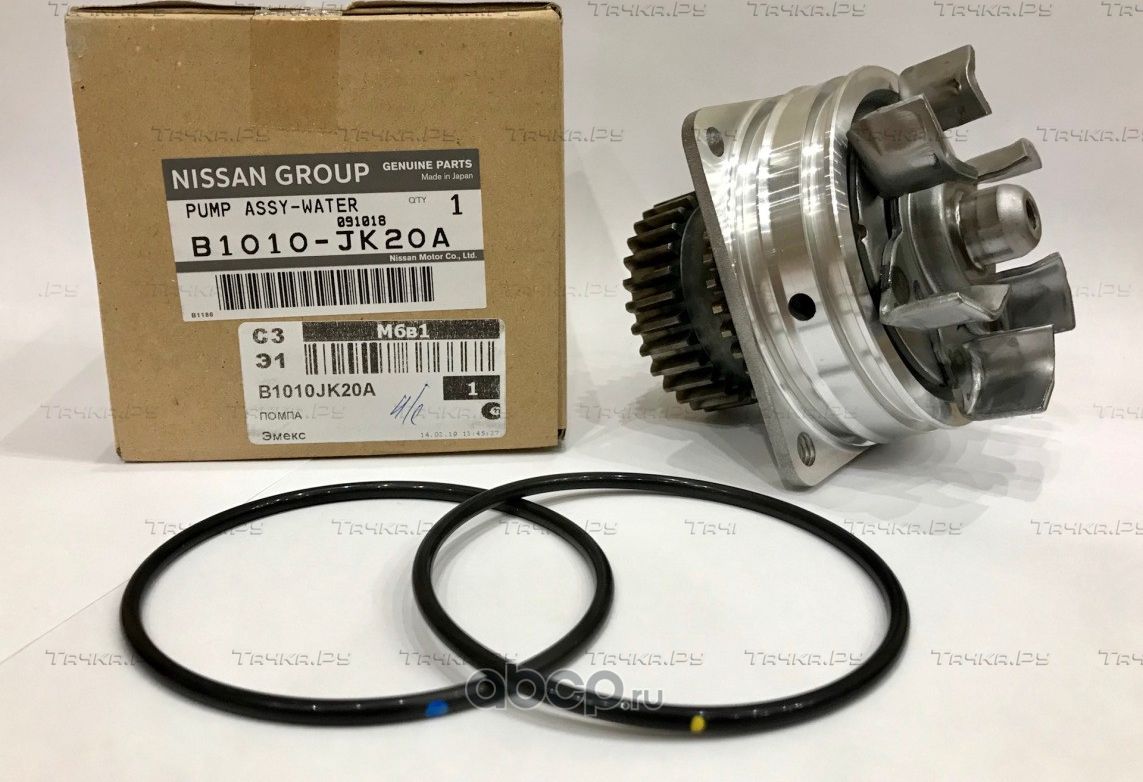 Помпа (водяной насос) Nissan. Артикул B1010JK20A