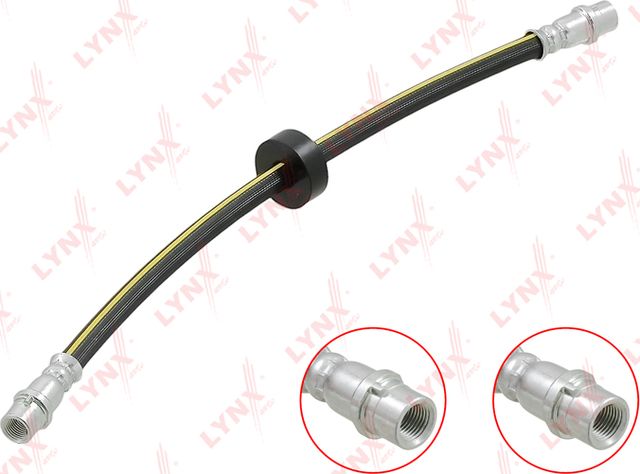 Тормозной шланг LYNXauto передний для Volkswagen Passat B3 1988-1996. Артикул BL-3296