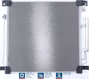 Радиатор кондиционера (конденсатор) Nissens (алюминий) для Fiat Fullback I 2016-2025. Артикул 941078