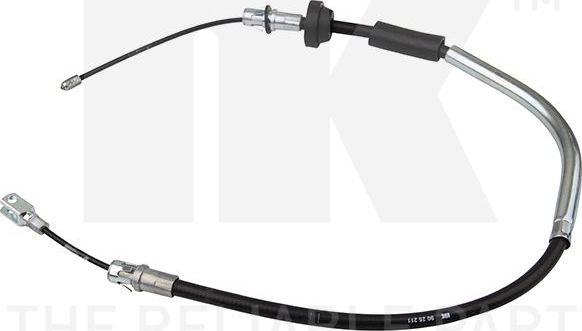 Трос ручника (тросик ручного тормоза) NK. Артикул 9025211