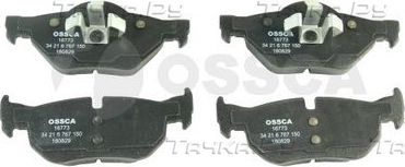 Тормозные колодки OSSCA задние для BMW 1 I (E81/E82/E87/E88) 2004-2012. Артикул 16773