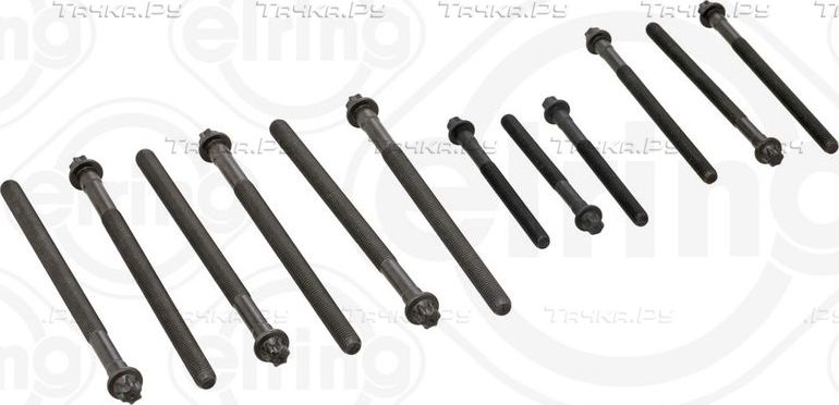 Комплект болтов ГБЦ Elring для BMW Z4 I (E85/E86) 2005-2007. Артикул 010.230