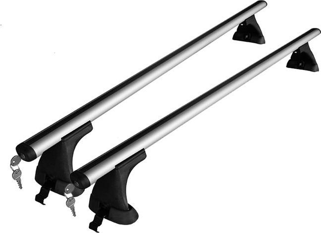 Багажник на крышу Amos Koala креп. за дверные проемы для Lada Priora хэтчбек 5-дв. 2006-2015 (Аэродинамические дуги). Артикул K-4-f1.07l