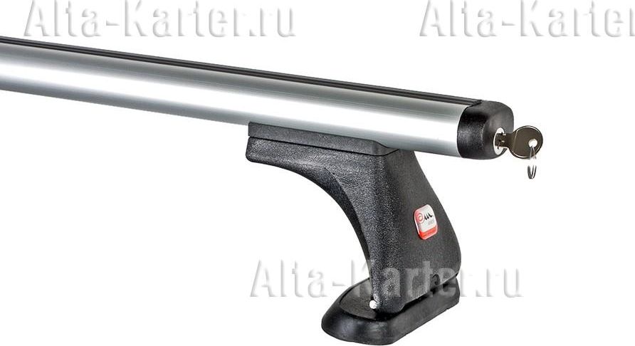 Багажник на крышу Amos Koala на штатные места для Peugeot Partner II (Tepee) 4/5-дв. 2008-2018 (Аэродинамические дуги). Артикул K-K-f1.3l