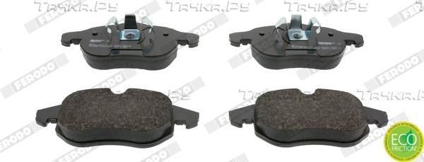 Тормозные колодки Ferodo Premier Eco Friction передние для Opel Zafira B 2006-2010. Артикул FDB4188