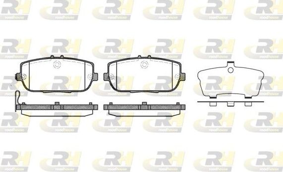 Тормозные колодки RoadHouse. Артикул 21190.01