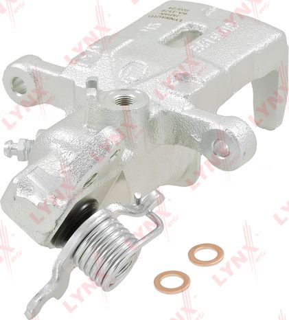Тормозной суппорт LYNXauto задний левый для Kia Spectra II 2004-2009. Артикул BA-3379