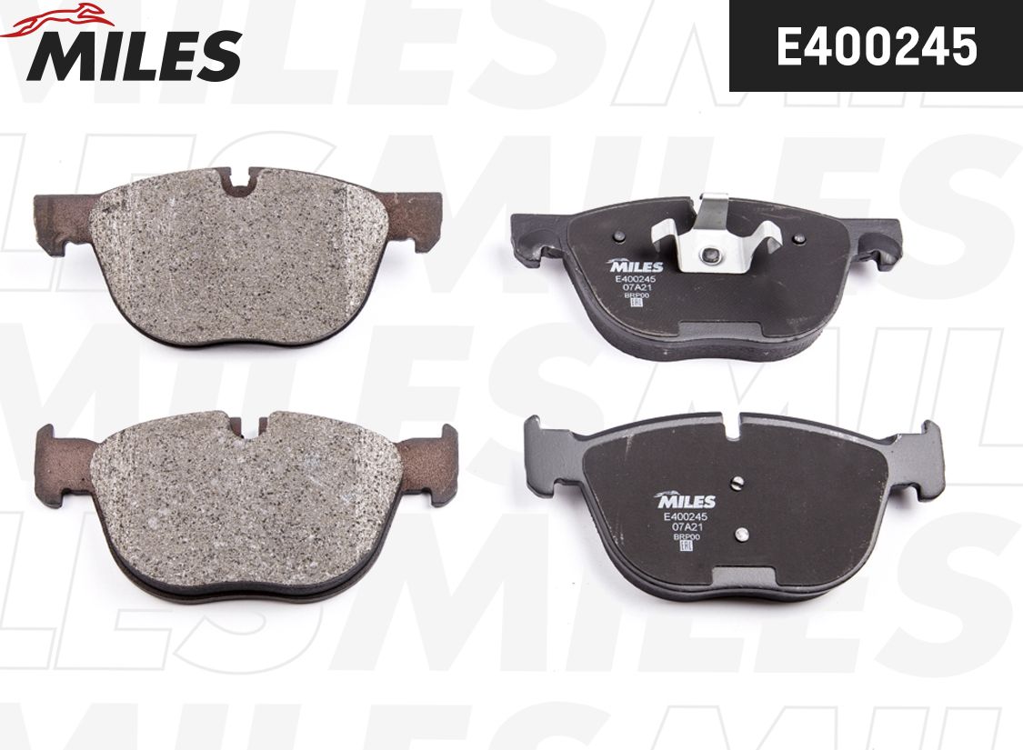 Тормозные колодки Miles (Low-Metallic). Артикул E400245