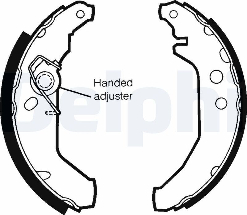 Тормозные колодки Delphi. Артикул LS1435