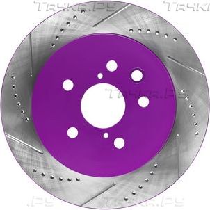 Тормозной диск NiBK задний для Toyota Mark X I 2004-2009. Артикул RN1439DSET