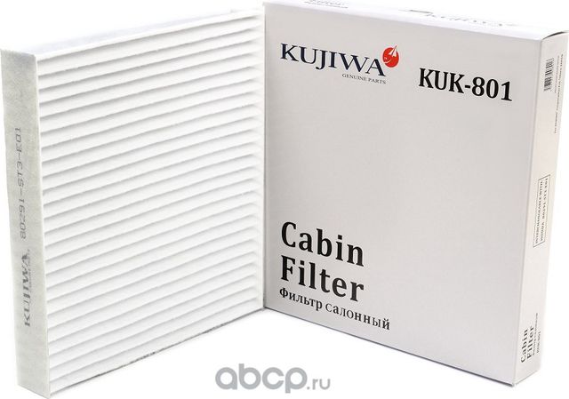 Фильтр салона угольный KUK801 KUJIWA 80291ST3E01 H Kujiwa. Артикул KUK801