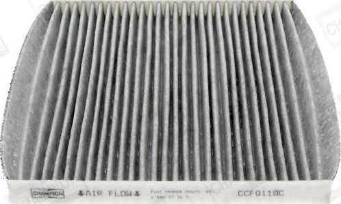 Салонный фильтр Champion для Alfa Romeo MiTo I 2008-2018. Артикул CCF0119C