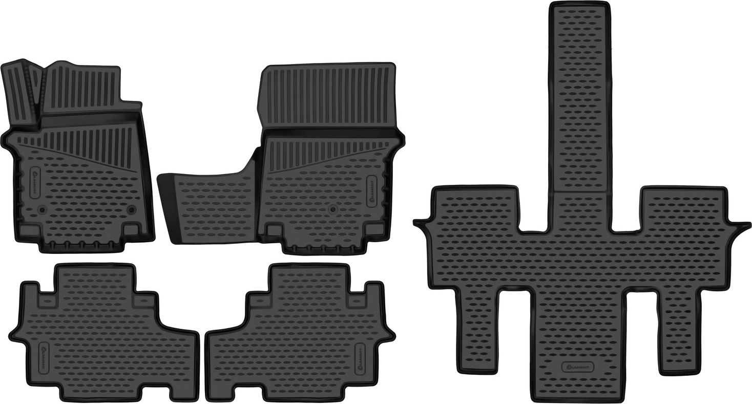 Коврики 3D Element для салона Hyundai Staria 2021-2026. Артикул ELEMENT3DA66988210